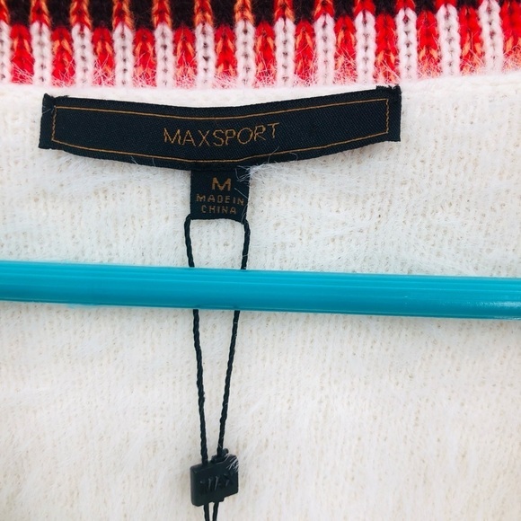 RARE MAXSPORT Tribal Aztec Long Cardigan Bohemian Boho Fringe Size M‎ $298 - Picture 2 of 16